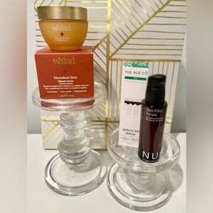 The Nue Co Serum and WHind Marrakesh Rich Cream Set - NIB